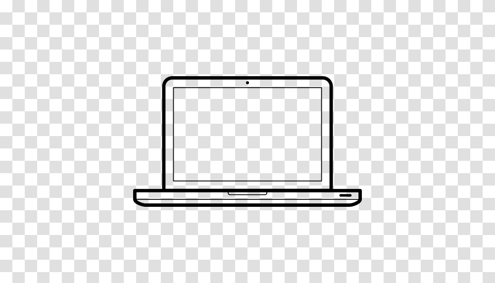 Macbook Linear Flat Icon With And Vector Format For Free, Gray, World Of Warcraft Transparent Png