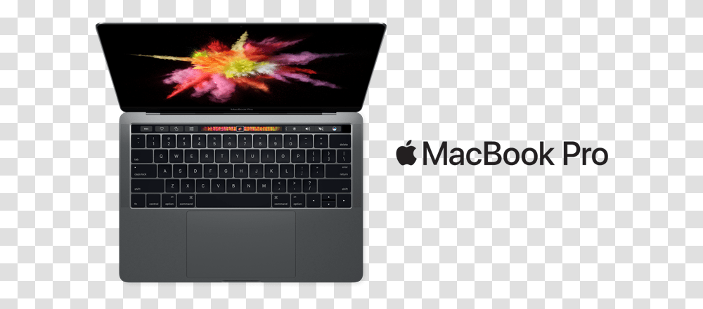 Macbook Pro With Touch Bar Flat Panel Display, Pc, Computer, Electronics, Laptop Transparent Png