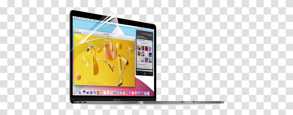 Macbook Screen Protector Apple Macbook Pro, Monitor, Electronics, Display, Computer Transparent Png