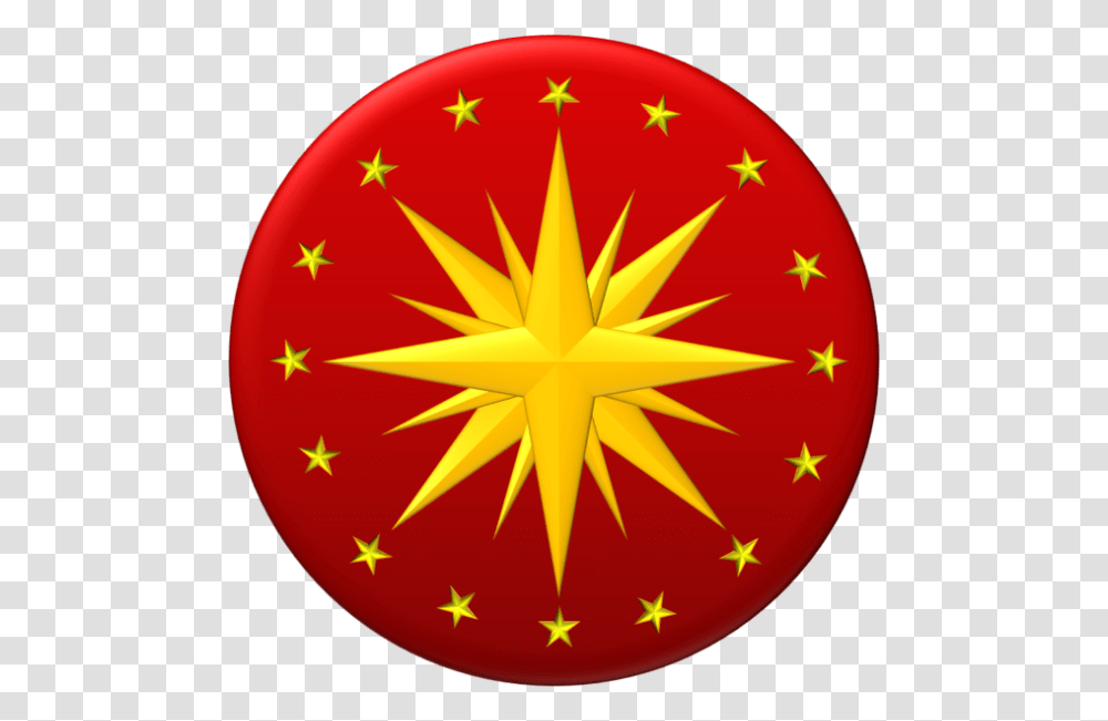 Macedonia Turkey, Star Symbol, Compass, Plant Transparent Png