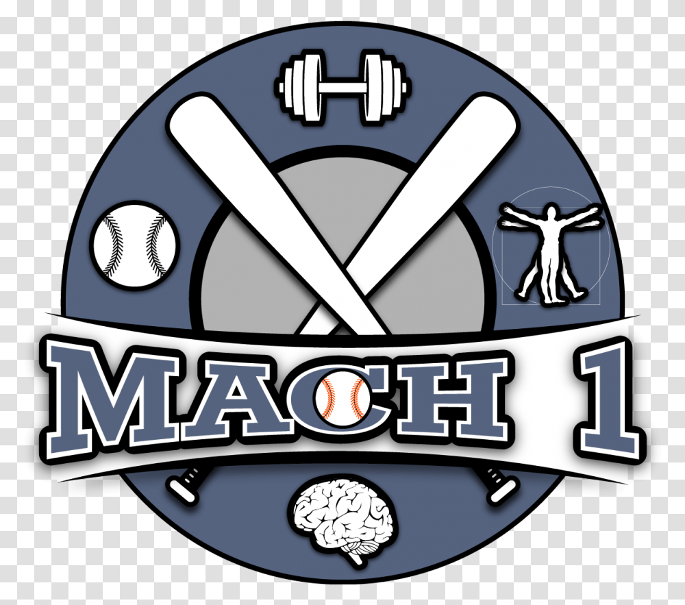 Mach 1 Baseball For Baseball, Logo, Symbol, Trademark Transparent Png