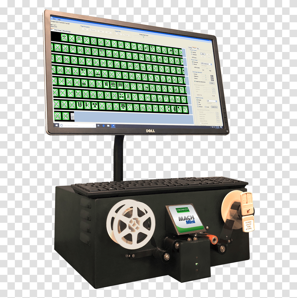 Mach Mini Microfilm Scanners Computer Monitor, Screen, Electronics, LCD Screen, Laptop Transparent Png