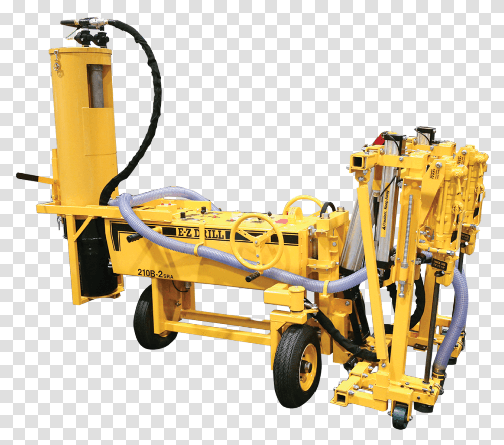 Machine, Bulldozer, Tractor, Vehicle, Transportation Transparent Png