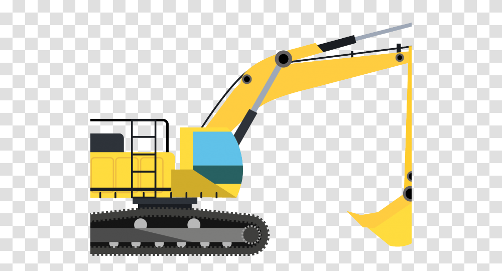 Machine Clipart Heavy Equipment, Tractor, Vehicle, Transportation, Bulldozer Transparent Png