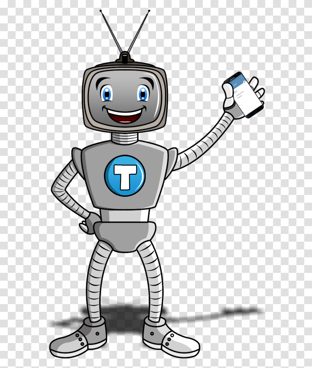 Machine Clipart Telegram, Robot Transparent Png