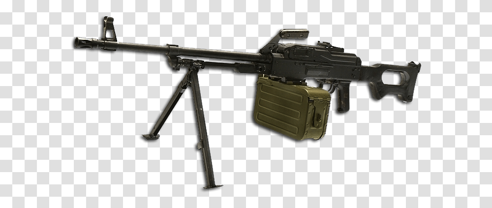 Machine Gun Fn Bar Model D, Weapon, Weaponry, Rifle Transparent Png
