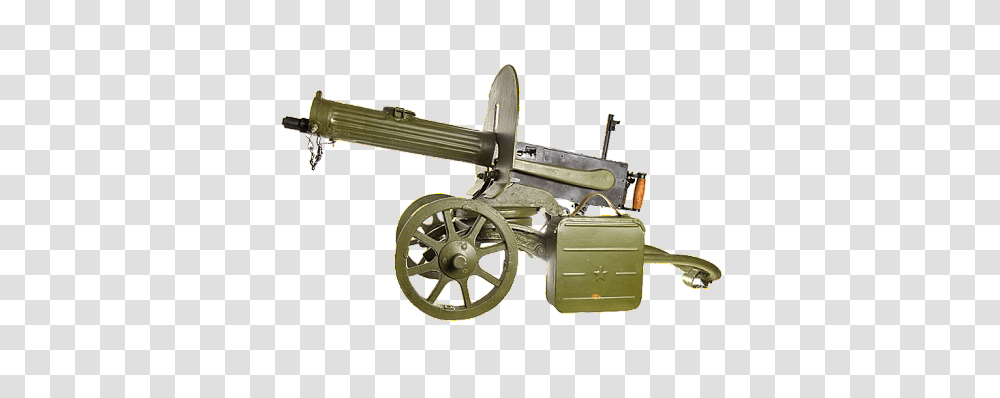 Machine Gun, Weapon, Weaponry, Cannon Transparent Png