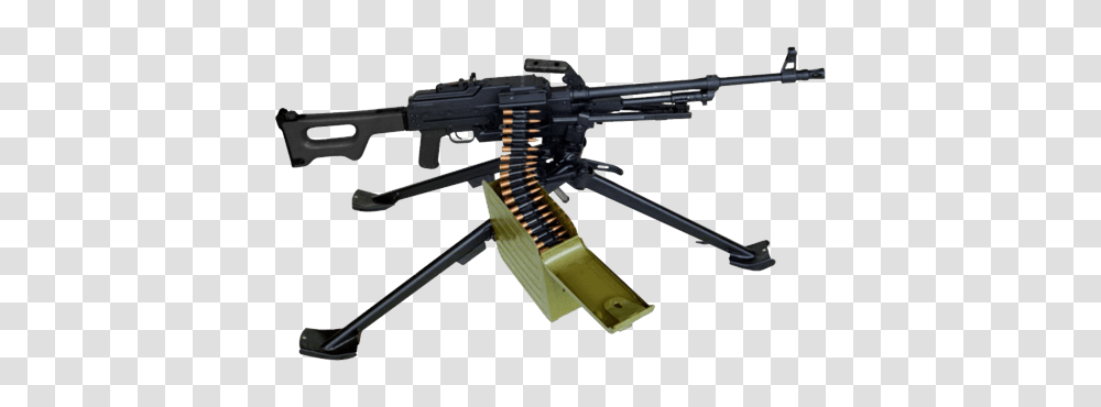 Machine Gun, Weapon, Weaponry, Rifle Transparent Png