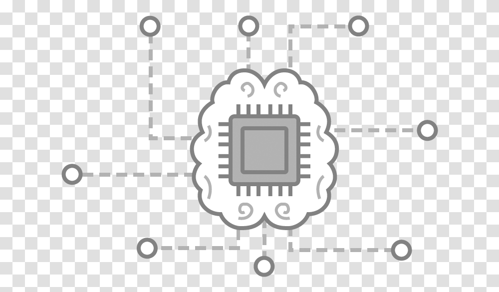 Machine Learning Gray Natural Language Processing Icon, Electronics, Electronic Chip, Hardware Transparent Png