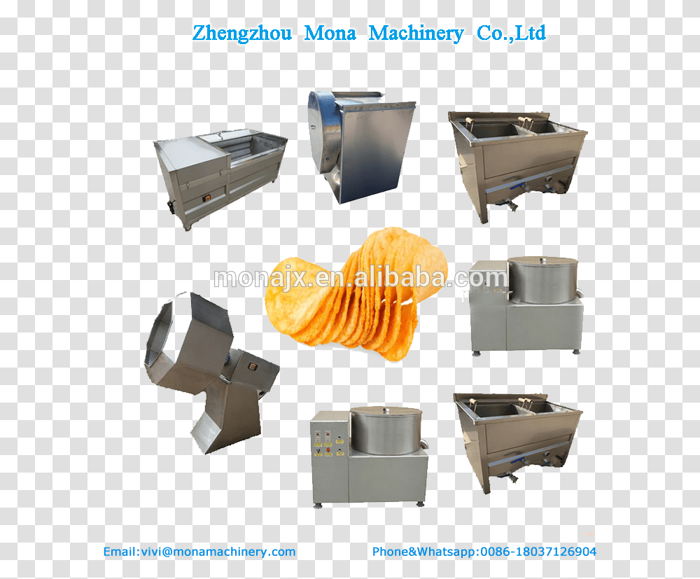 Machine To Cut Potatoes Amp Fries Potato Chips Machine Machine, Treasure, Aluminium, Furniture, Appliance Transparent Png
