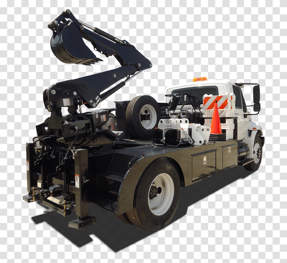 Machine Tool, Tow Truck, Vehicle, Transportation, Wheel Transparent Png