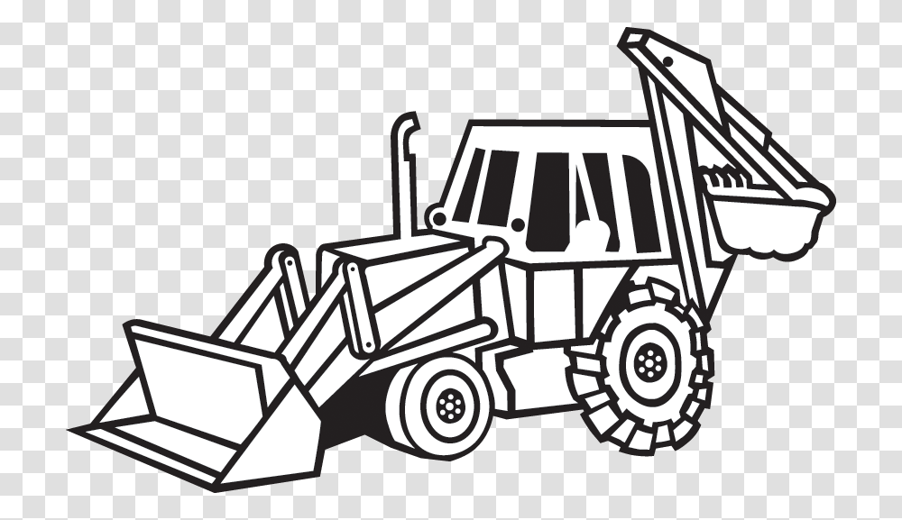 Machinery, Tractor, Vehicle, Transportation, Bulldozer Transparent Png