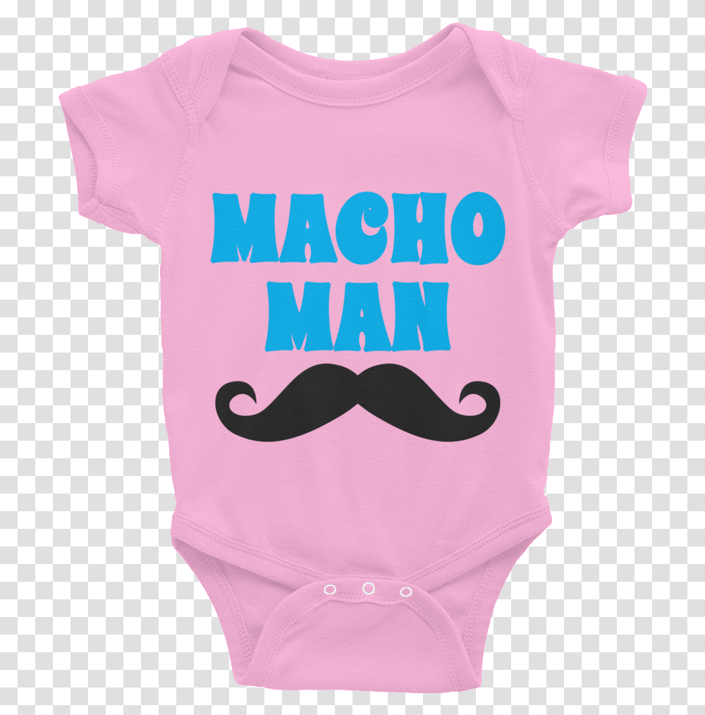 Macho Man Onesie Moustache, Apparel, T-Shirt, Mustache Transparent Png