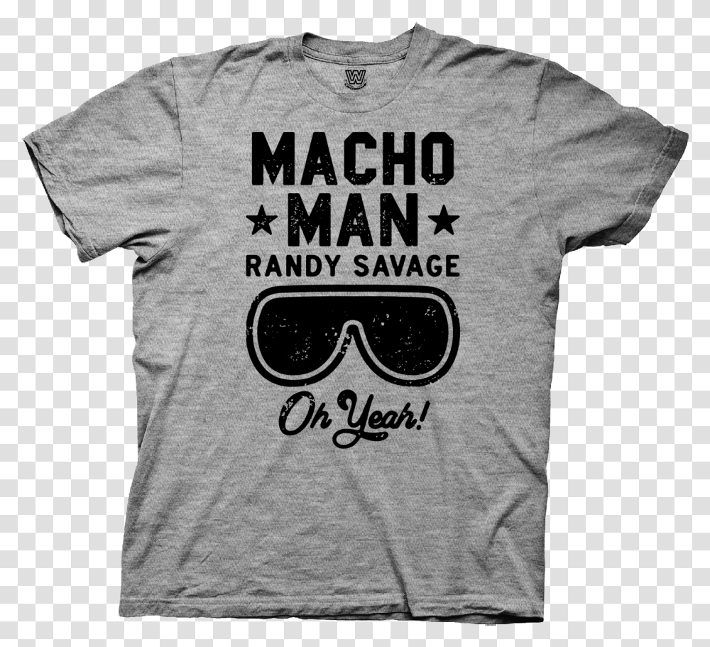 Macho Man Randy Savage, Apparel, T-Shirt, Word Transparent Png – Pngset.com