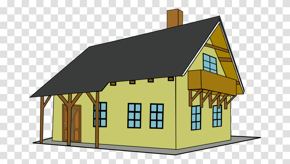 Machovka House, Architecture, Housing, Building, Cottage Transparent Png