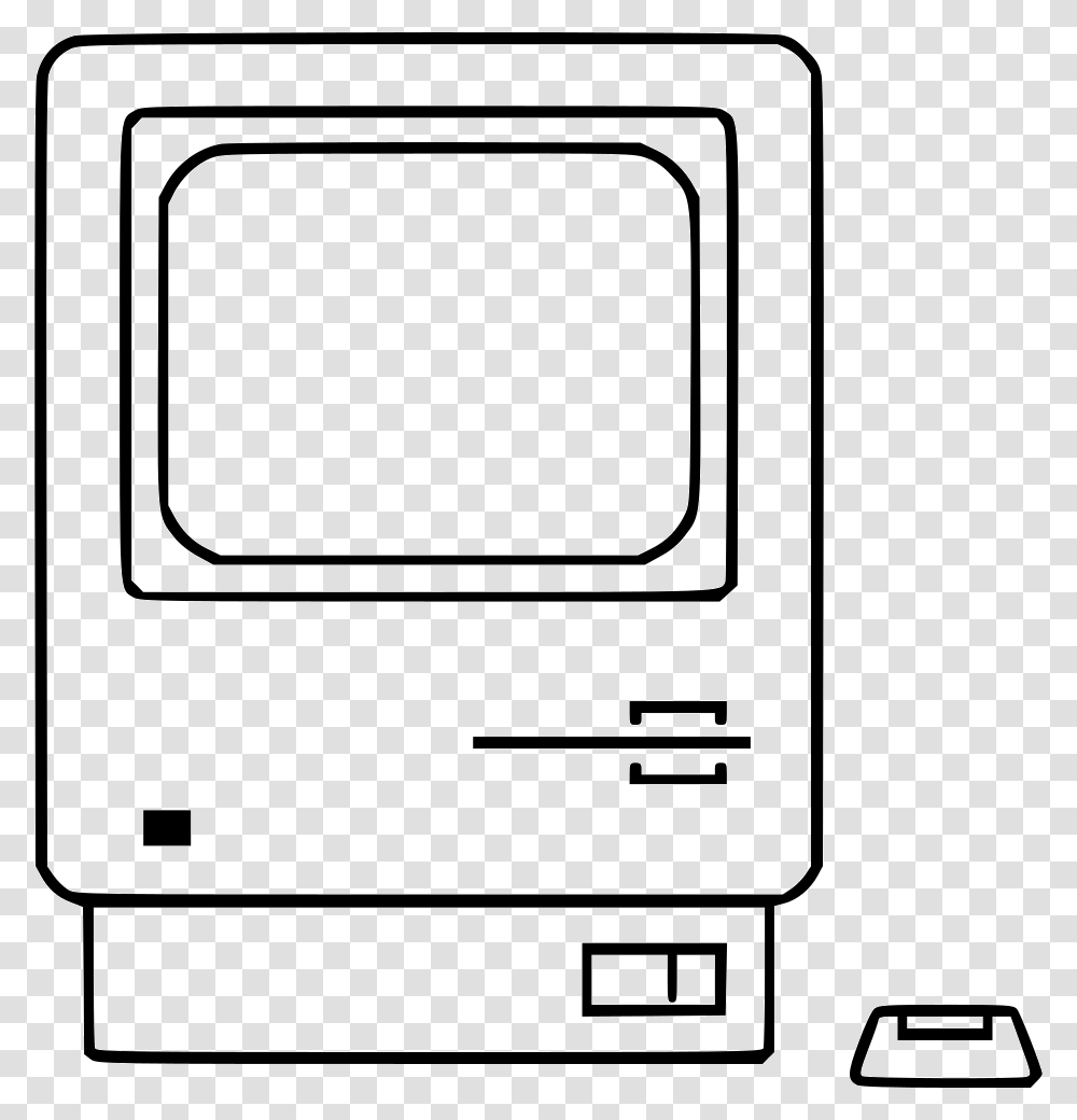 Macintosh K Svg Icon Free Download Monitor, Screen, Electronics, Display Transparent Png