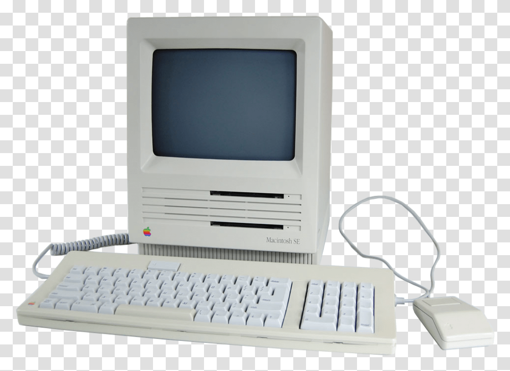 Macintosh Se, Computer Keyboard, Computer Hardware, Electronics, Monitor Transparent Png