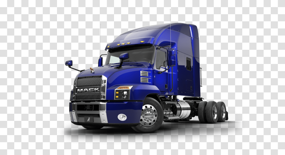 Mack Anthem, Truck, Vehicle, Transportation, Trailer Truck Transparent Png