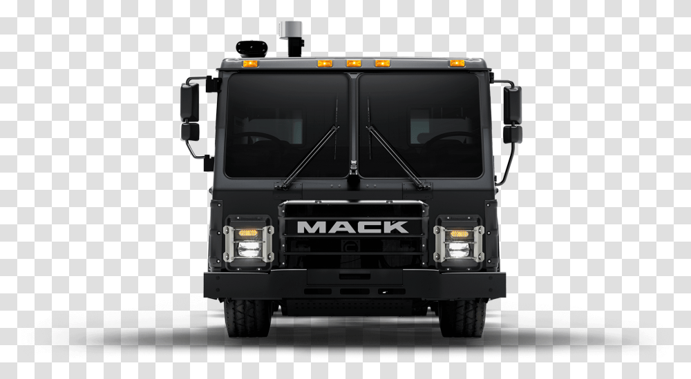 Mack Electric Lr, Truck, Vehicle, Transportation, Fire Truck Transparent Png