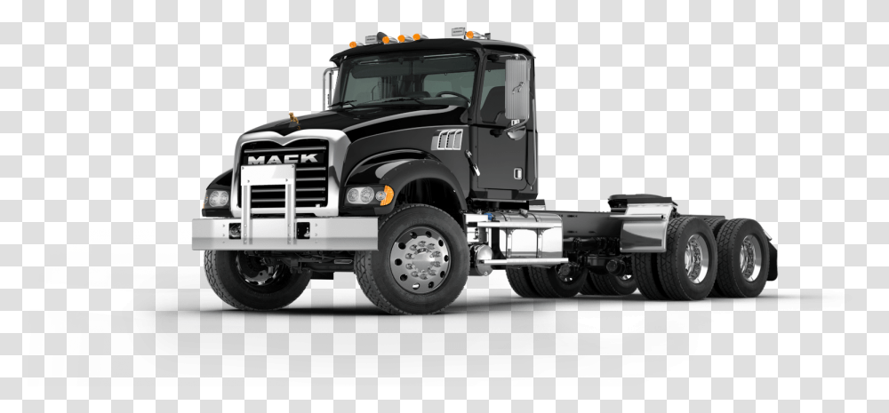 Mack Granite, Truck, Vehicle, Transportation, Tow Truck Transparent Png