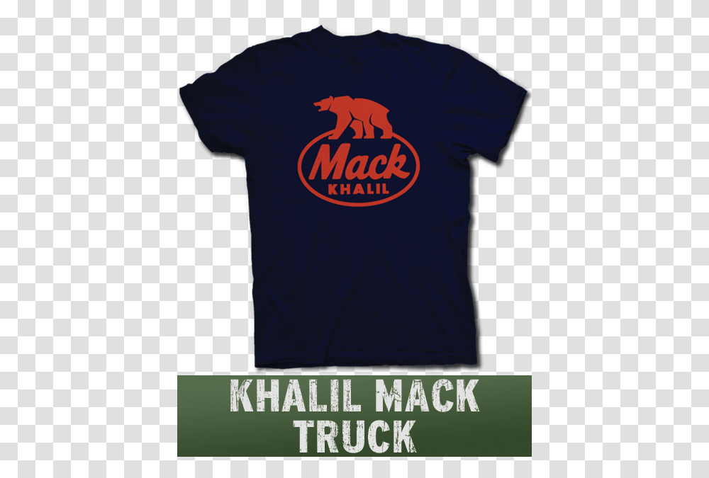 Mack Logo Chicago Bears T Shirt Ideas, Apparel, T-Shirt Transparent Png