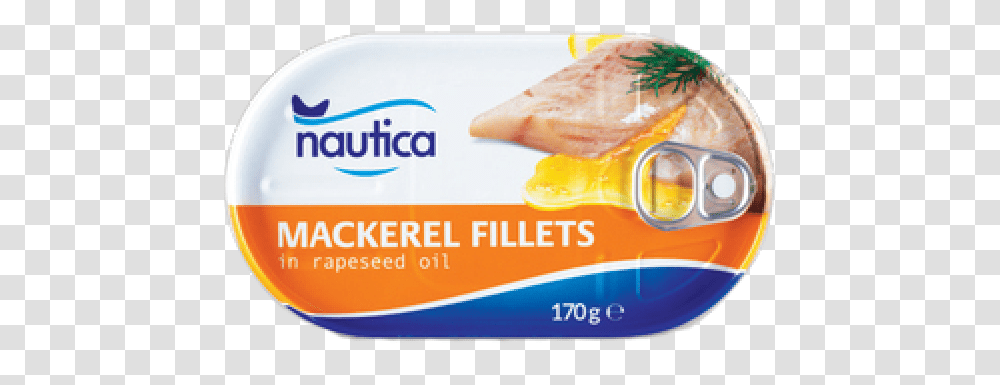 Mackerel Fillets In Oil Nautica 170 G Baked Goods, Food, Animal, Cream, Dessert Transparent Png
