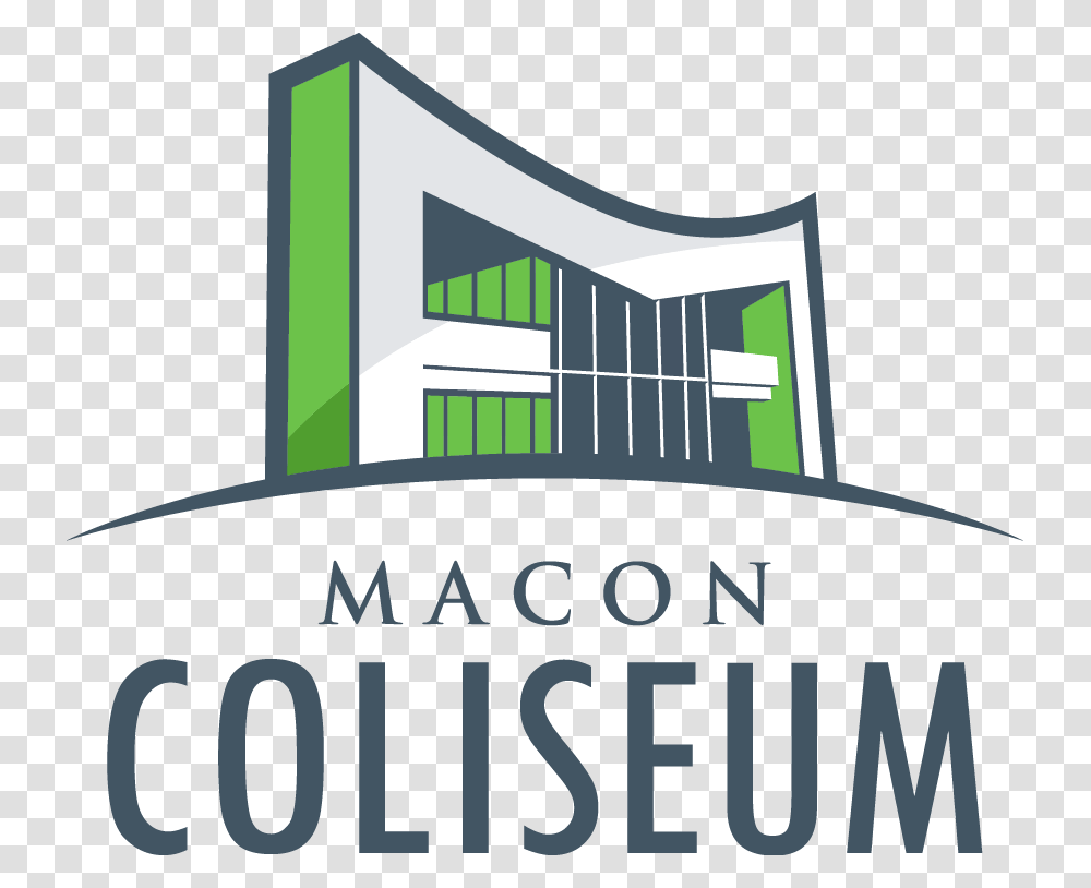 Macon Centreplex Logo, Advertisement, Housing, Building Transparent Png