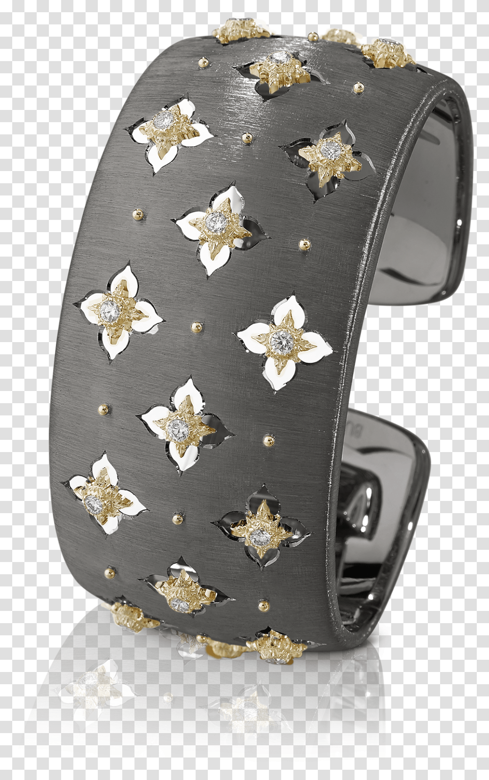 Macri Giglio Cuff Bracelet Buccellati Black, Cushion, Accessories, Accessory, Tie Transparent Png
