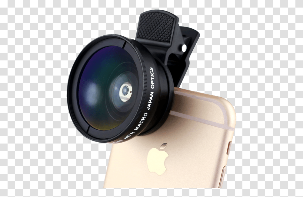 Macro Lens Cell Phone, Electronics, Camera Lens Transparent Png