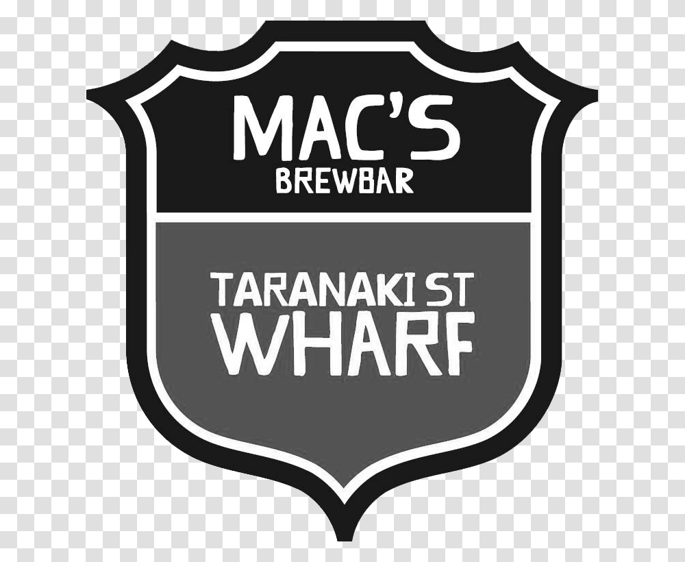 Macs Brew Bar Wellington, Armor, Shield, Logo Transparent Png