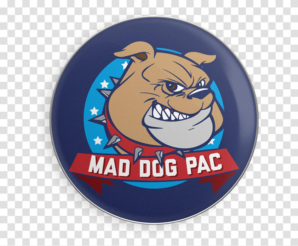 Mad Dog Enamel Pin Download Cartoon Mad Dog, Logo, Trademark, Label Transparent Png
