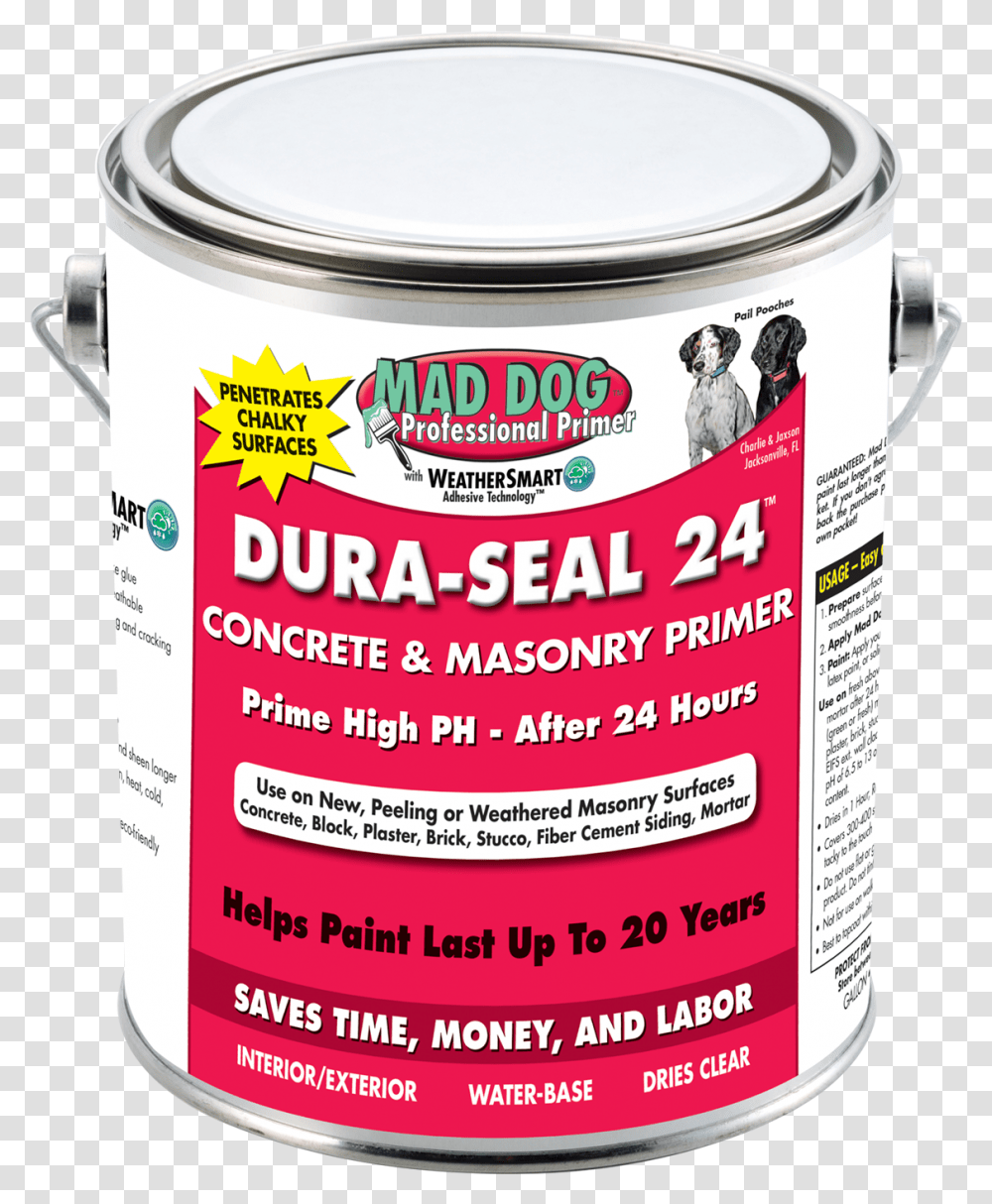Mad Dog Primer, Paint Container, Tin, Can, Flyer Transparent Png