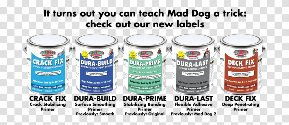 Mad Dog Primer, Paint Container, Tin, Can Transparent Png