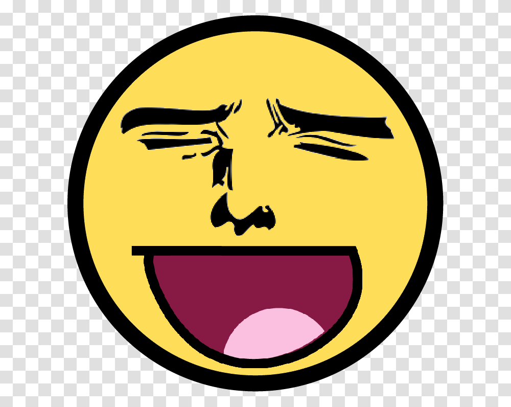 Mad Face Awesome Smiley, Label, Sticker, Stencil Transparent Png