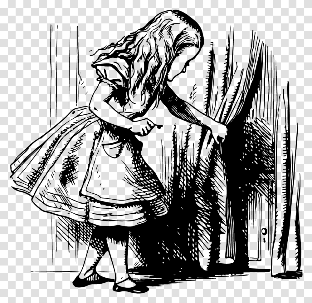 Mad Hatter Sketch Alice In Wonderland Symbolism, Gray, World Of Warcraft Transparent Png