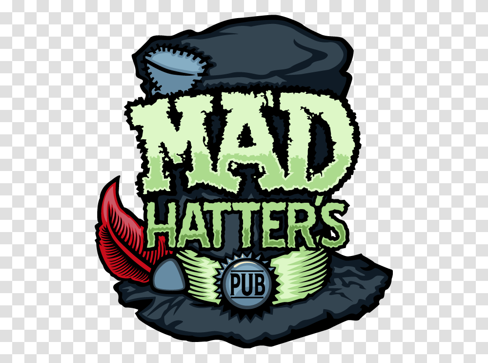 Mad Hatter, Label, Plant, Poster Transparent Png