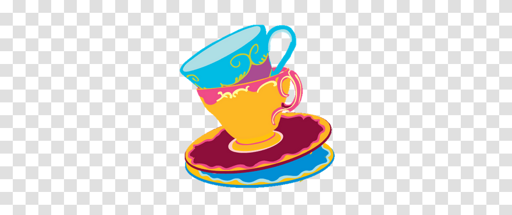 Mad Hatters Tea Party Picture Of Mad Hatter S Tea, Saucer, Pottery, Coffee Cup, Birthday Cake Transparent Png