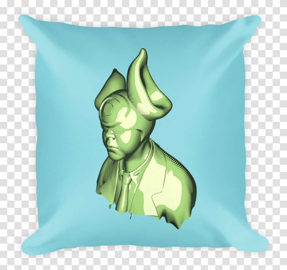 Mad King Throw Pillow In Robin S Egg Blue Throw Pillow, Cushion, Toy Transparent Png