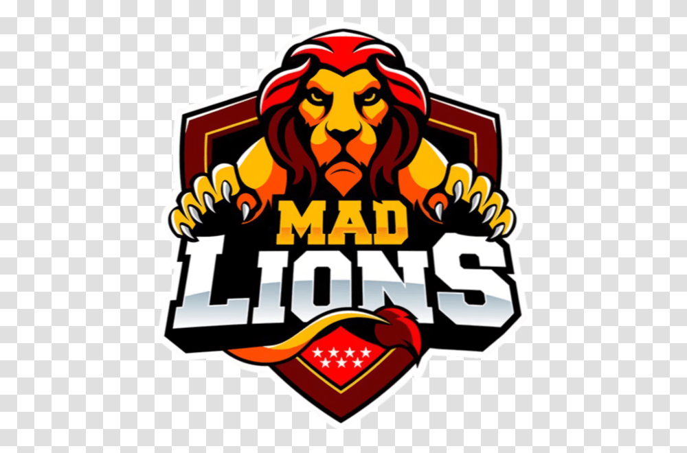 Mad Lions E C, Label, Logo Transparent Png