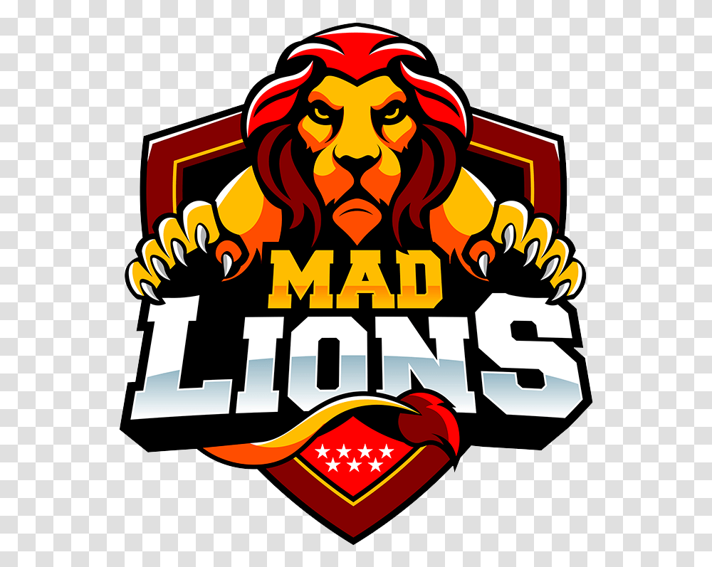Mad Lions Ec, Logo, Trademark Transparent Png