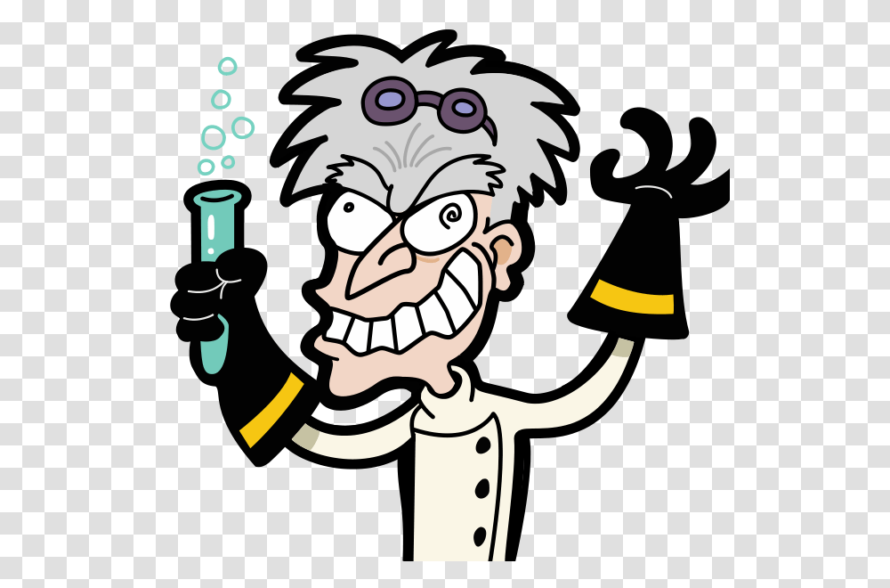 Mad Science Clip Art Free Image, Person, Human, Face Transparent Png