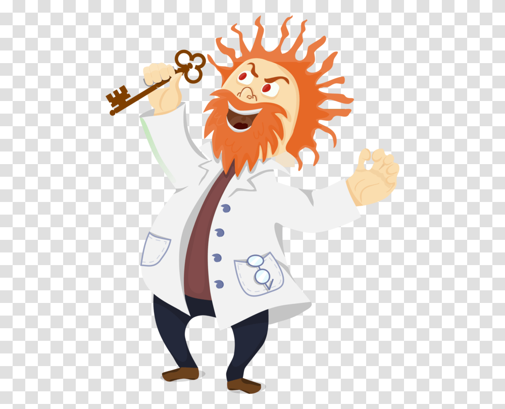 Mad Scientist Science Laboratory Computer Icons, Person, Human, Chef, Crowd Transparent Png