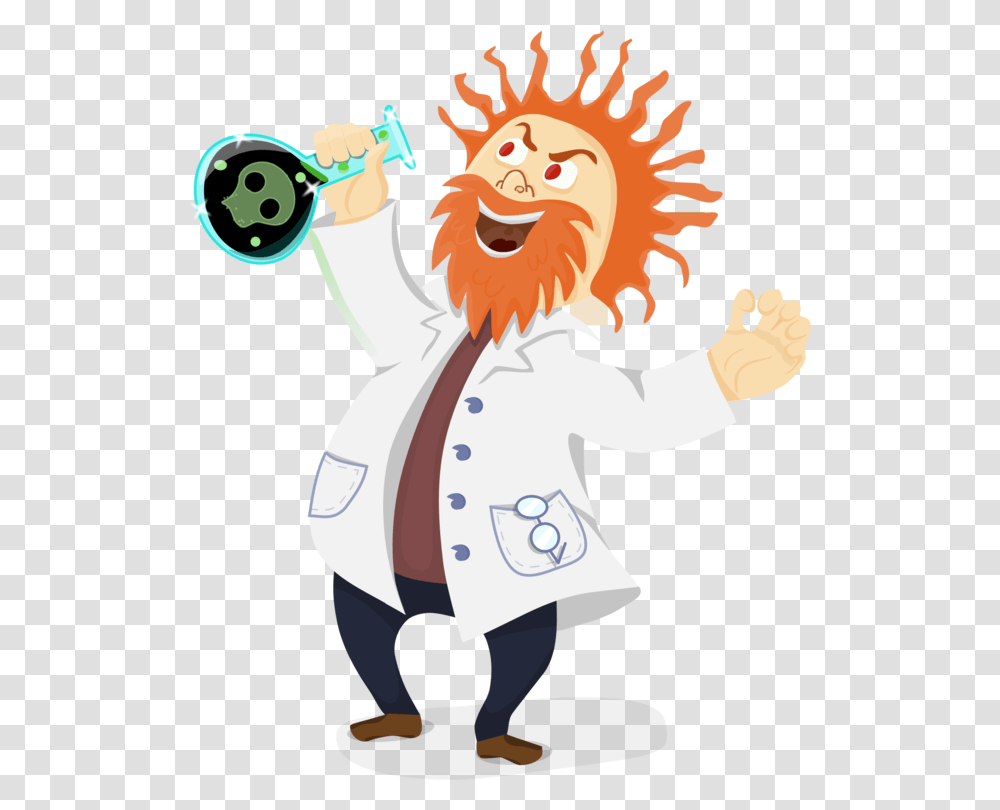 Mad Scientist Science Research Computer Icons, Person, Human, Doctor, Chef Transparent Png