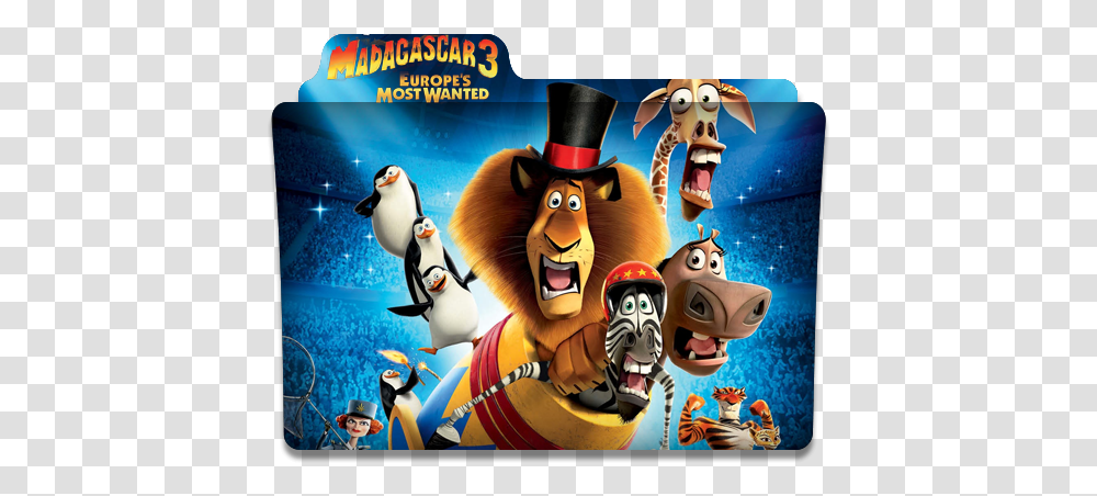Madagascar 3 Europes Most Wanted Madagascar 3 Most Wanted, Penguin, Bird, Animal, Person Transparent Png