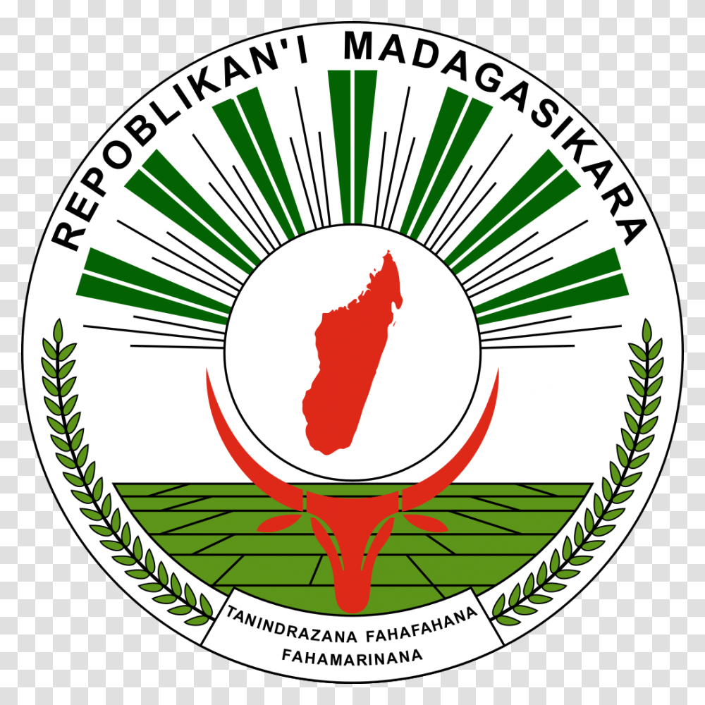 Madagascar Coat Of Arms, Label, Plant Transparent Png