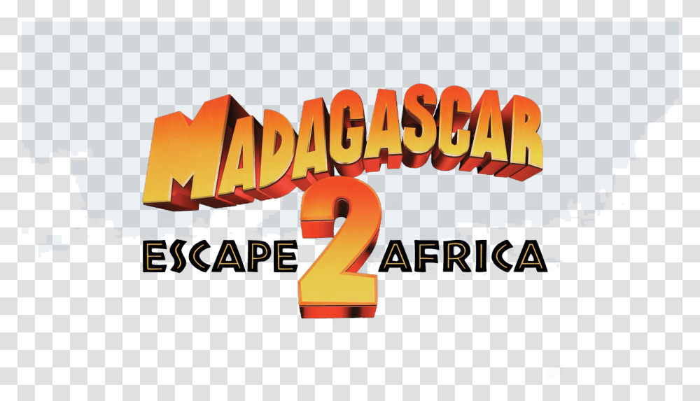 Madagascar Escape 2 Africa Madagascar 2 Movie Title, Alphabet, Number Transparent Png