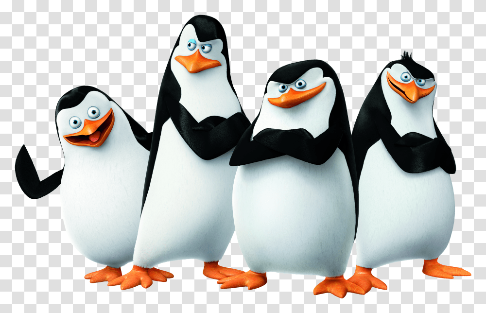Madagascar Penguins, Character Transparent Png