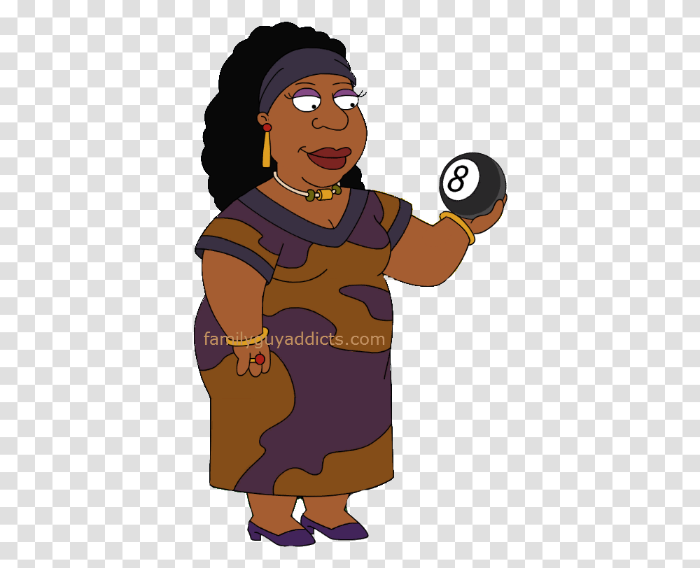 Madame Claude Is The Jamacian Cousin Of Cleveland Brown Madame Claude Family Guy, Person, Human, Sport, Sports Transparent Png