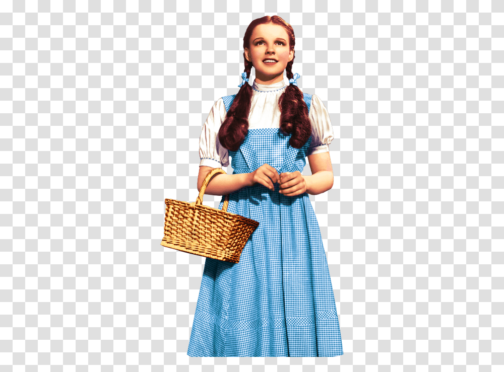 Madame Tussauds Celebrates Anniversary Of Wizard Of Oz, Person, Basket, Sleeve Transparent Png