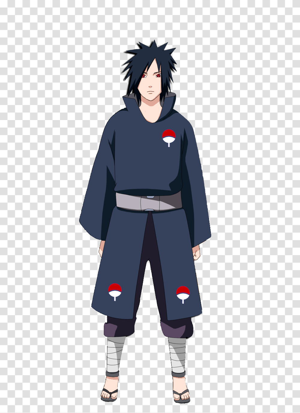 Madara Uchiha Blue Outfit, Sleeve, Person, Long Sleeve Transparent Png